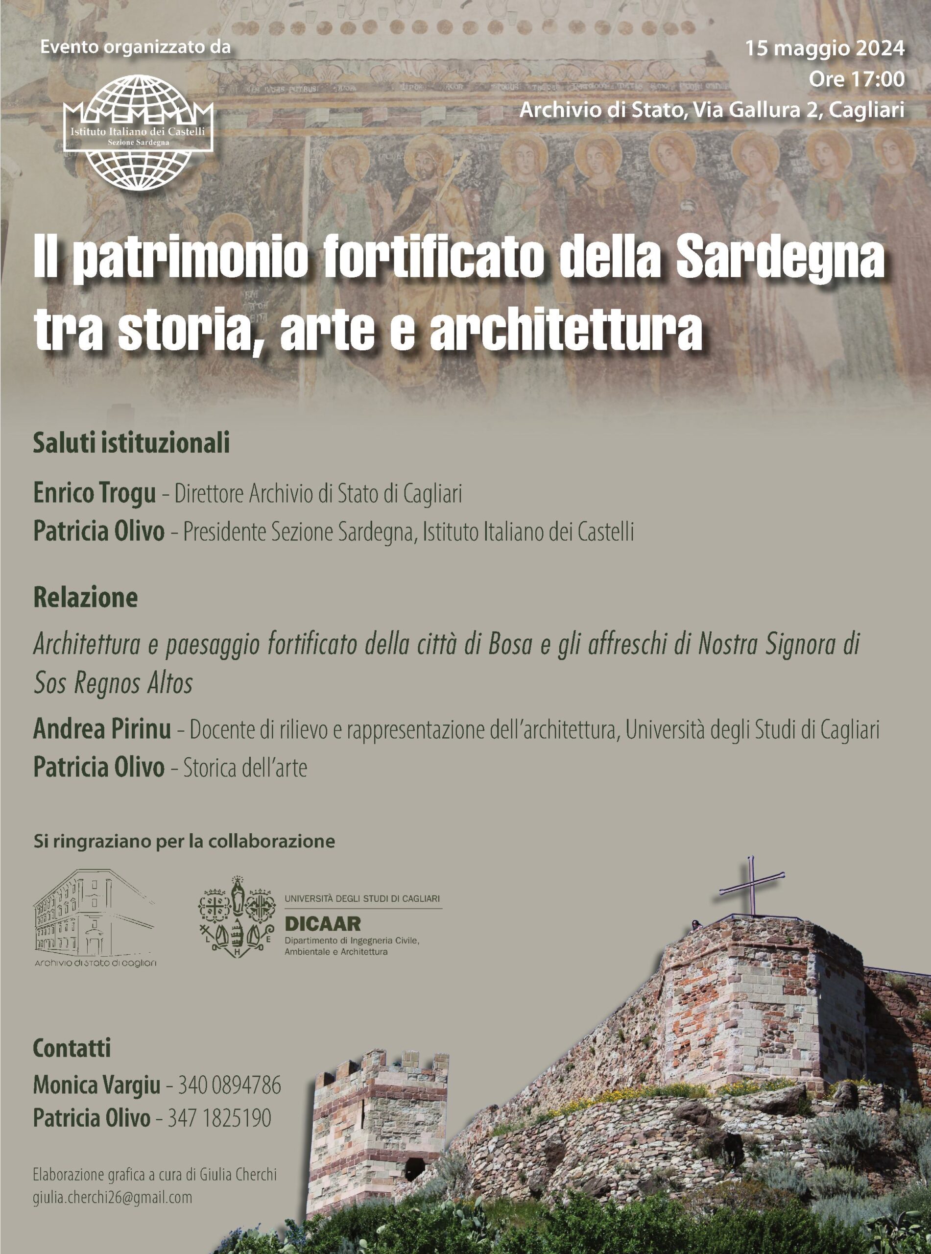 Secondo incontro ciclo conferenze IIC | Sardegna_’Il patrimonio fortificato della Sardegna tra storia, arte e architettura’
