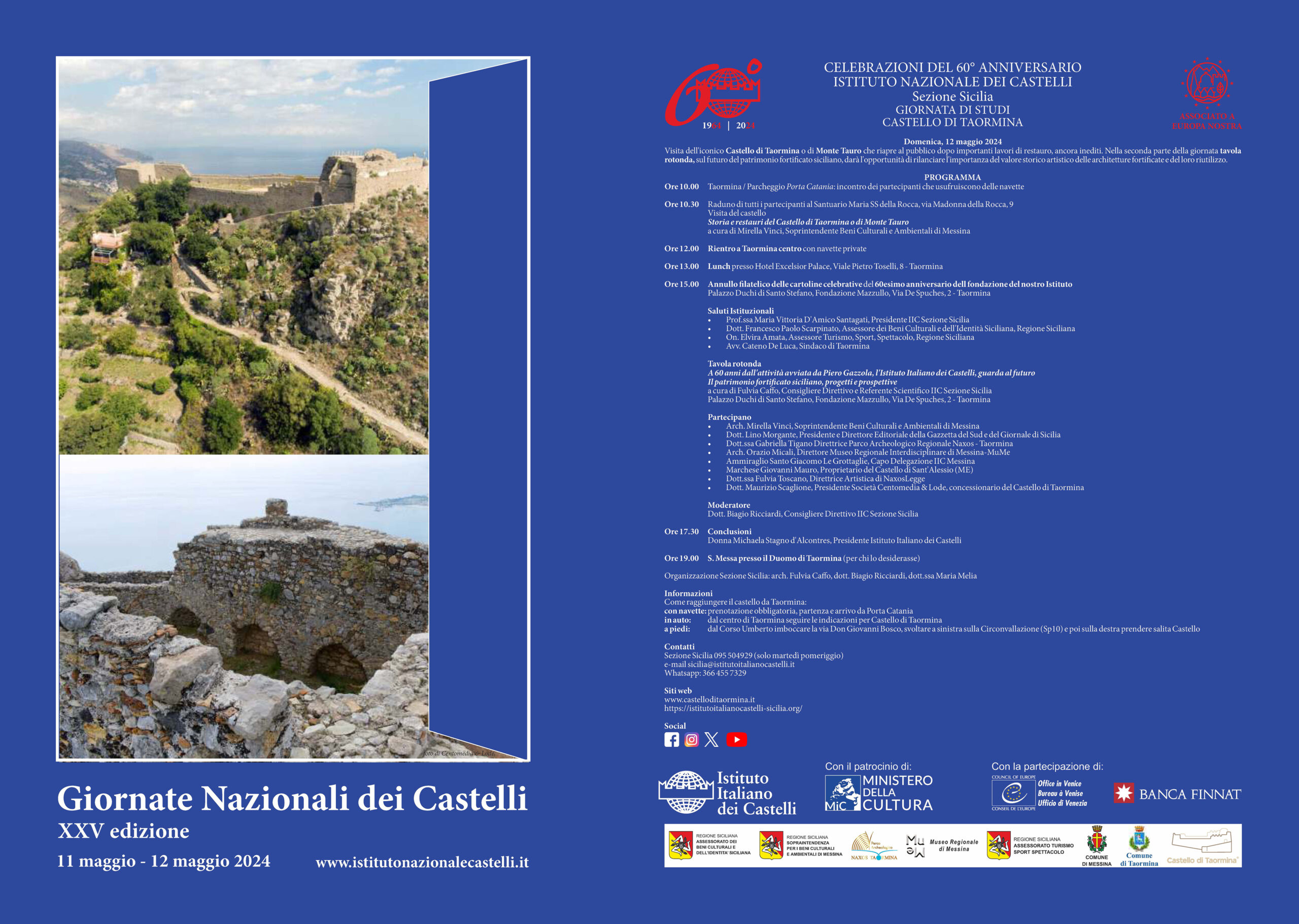 GNC 2024 – Giornata di Studi al Castello di Taormina