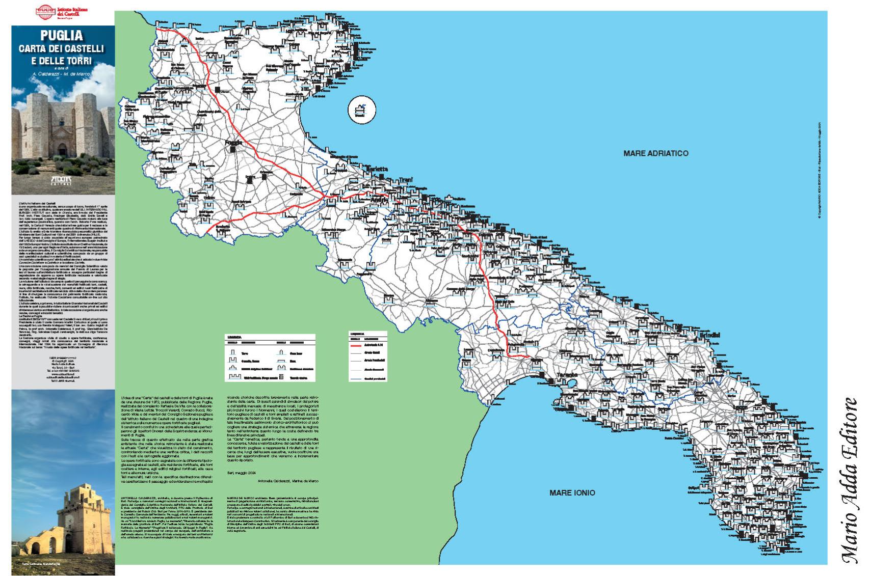 Pubblicazione – Puglia, Carta dei Castelli e delle Torri