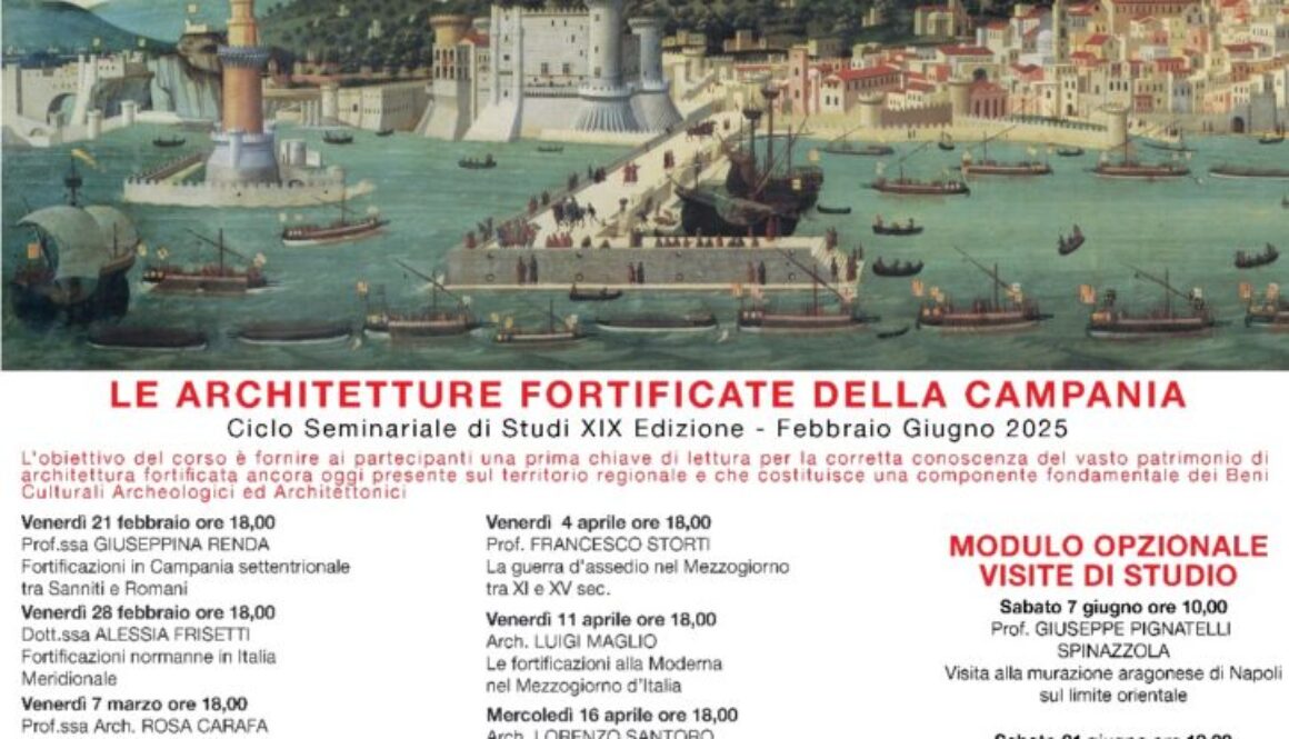 Locandina XIX edizione corso di castellologia